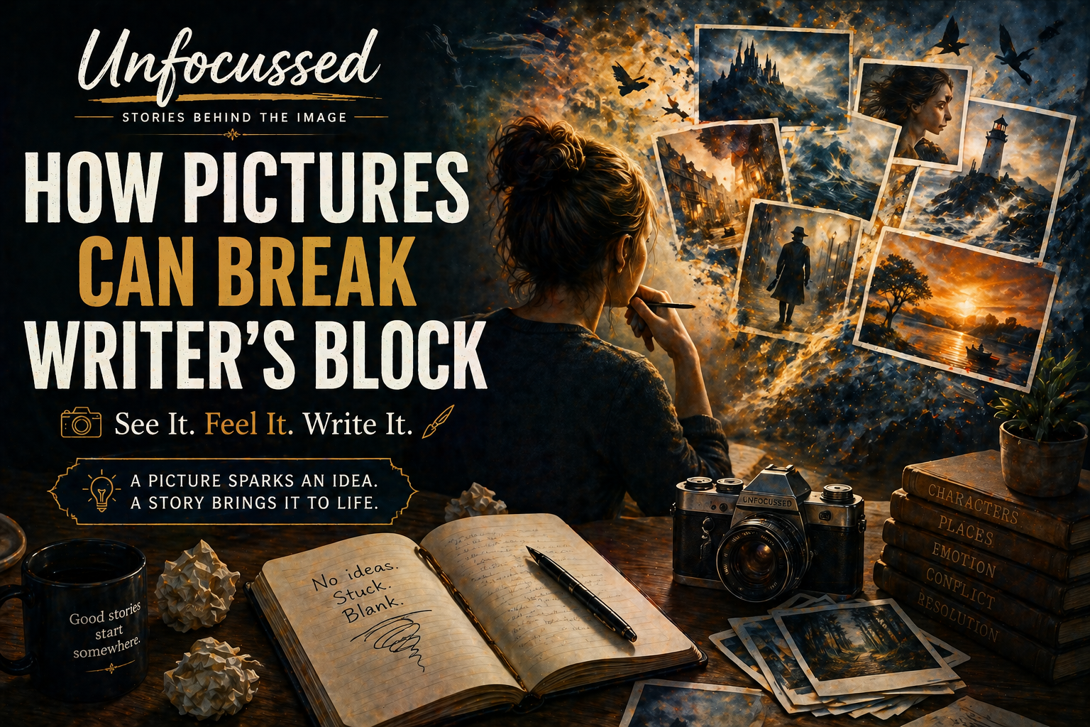 How Pictures Can Break Writer’s Block