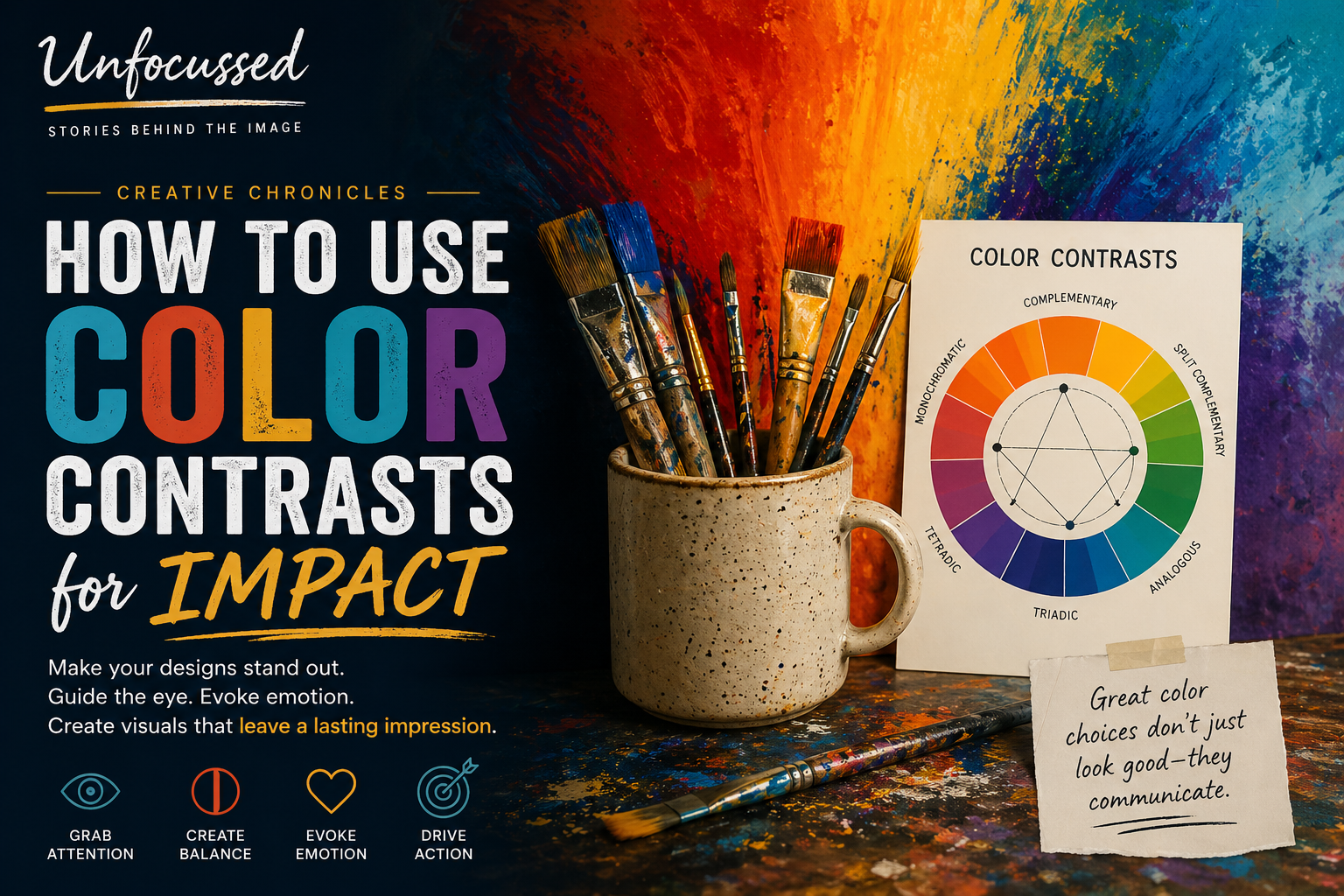How to Use Color Contrasts for Impact