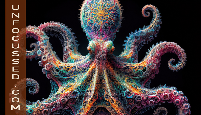 Infinite Depths - An Intricate Fractal Octopus