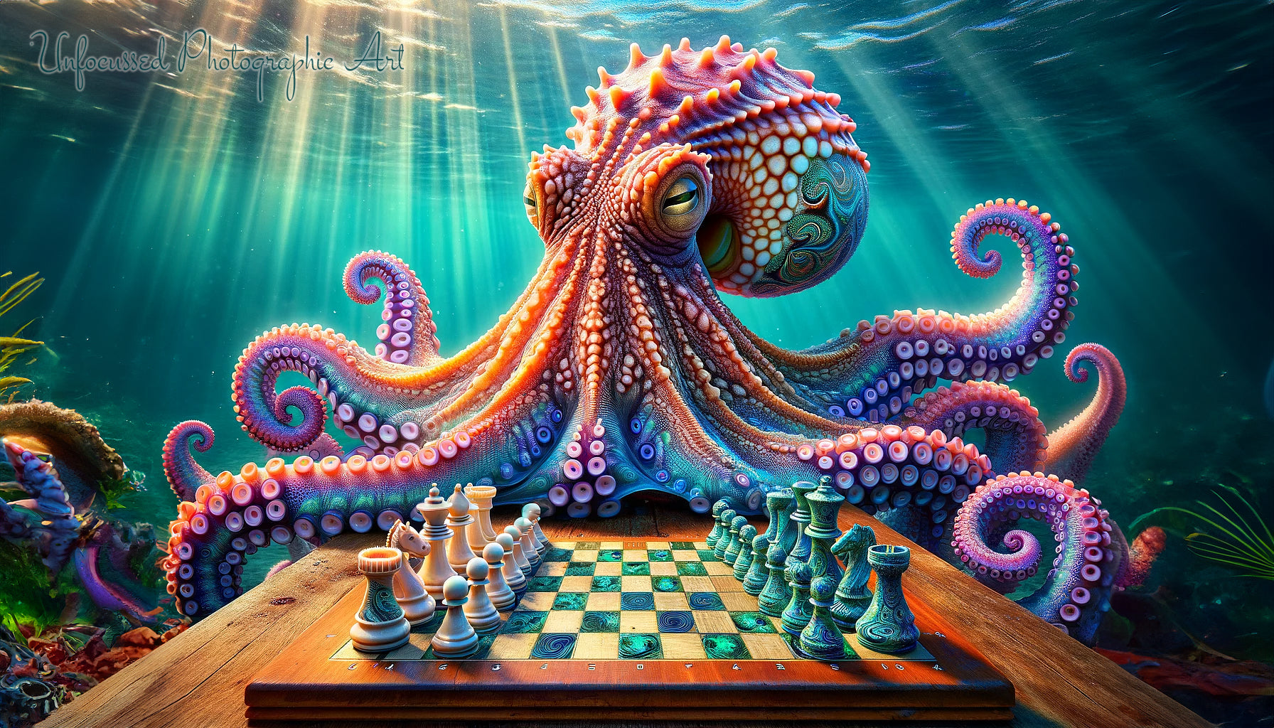 The Kraken's Gambit: Chess at the Depths of the Azure Trench