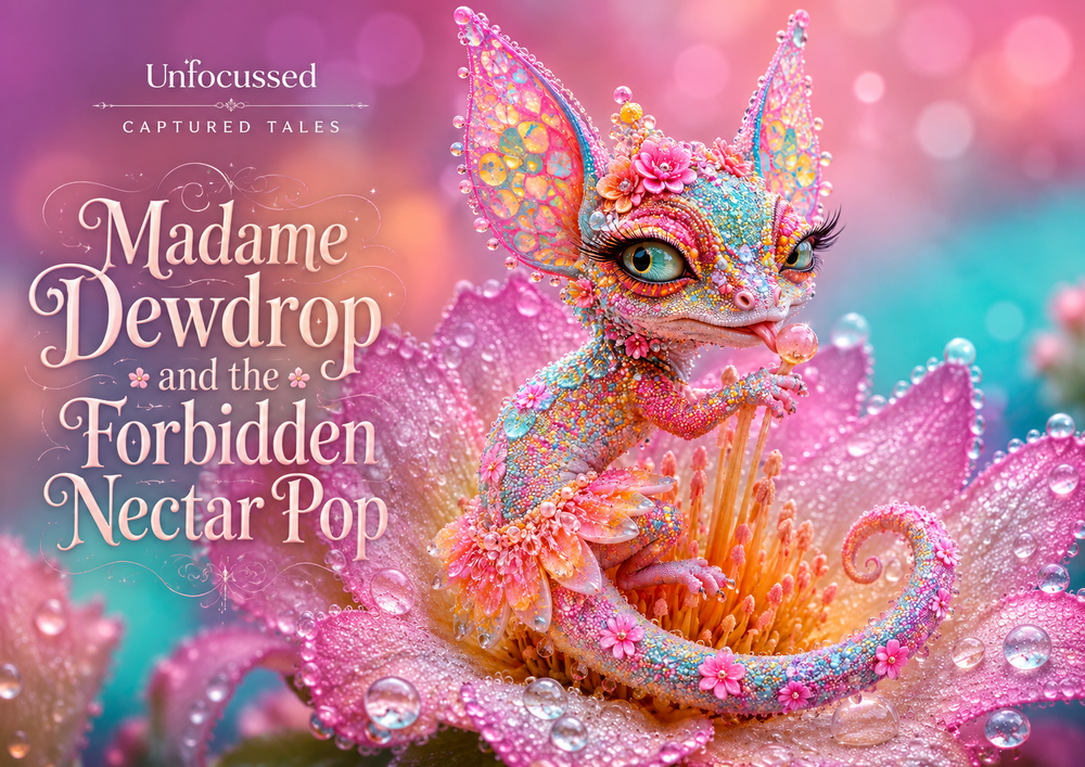 Madame Dewdrop and the Forbidden Nectar Pop Captured Tale