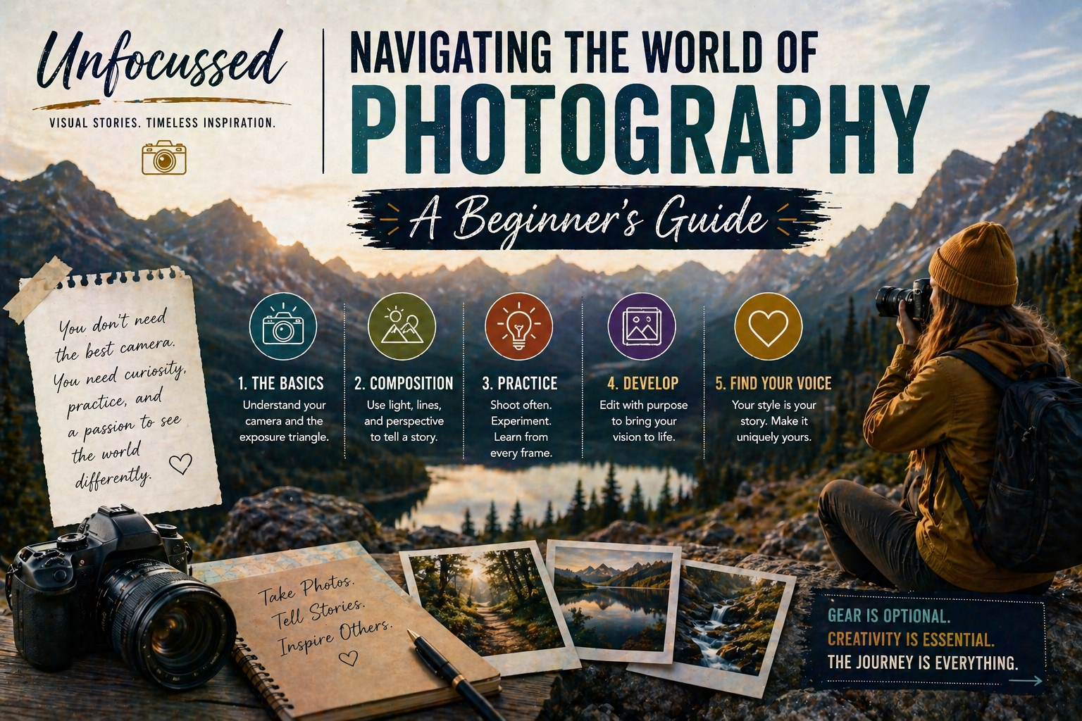 Navigating the World of Photography: A Beginner's Guide