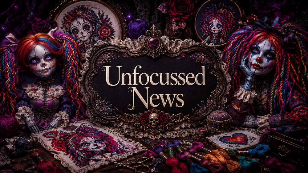 5 Gothic Cross-Stitch Masterpieces Released