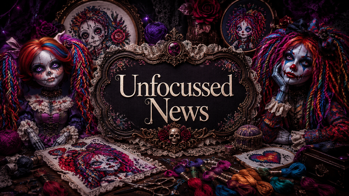 5 Gothic Cross-Stitch Masterpieces Released