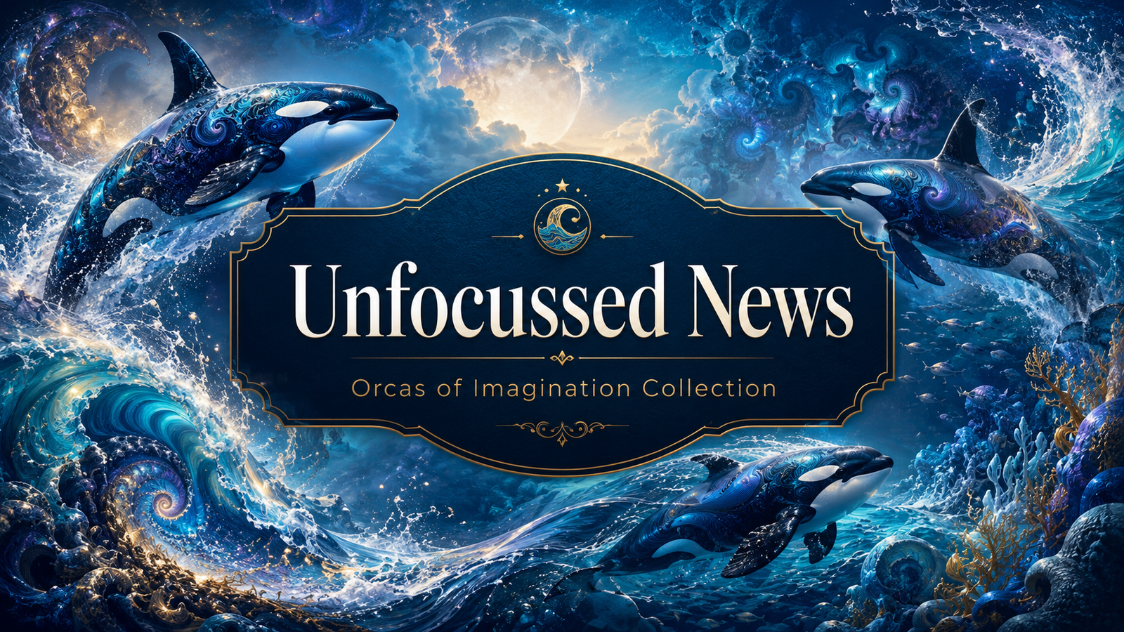 Orcas of Imagination: Cosmic Ocean Dream