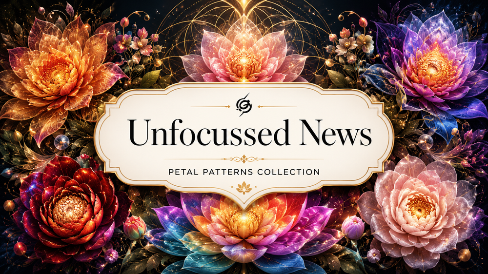Floral fantasy with cosmic elegance