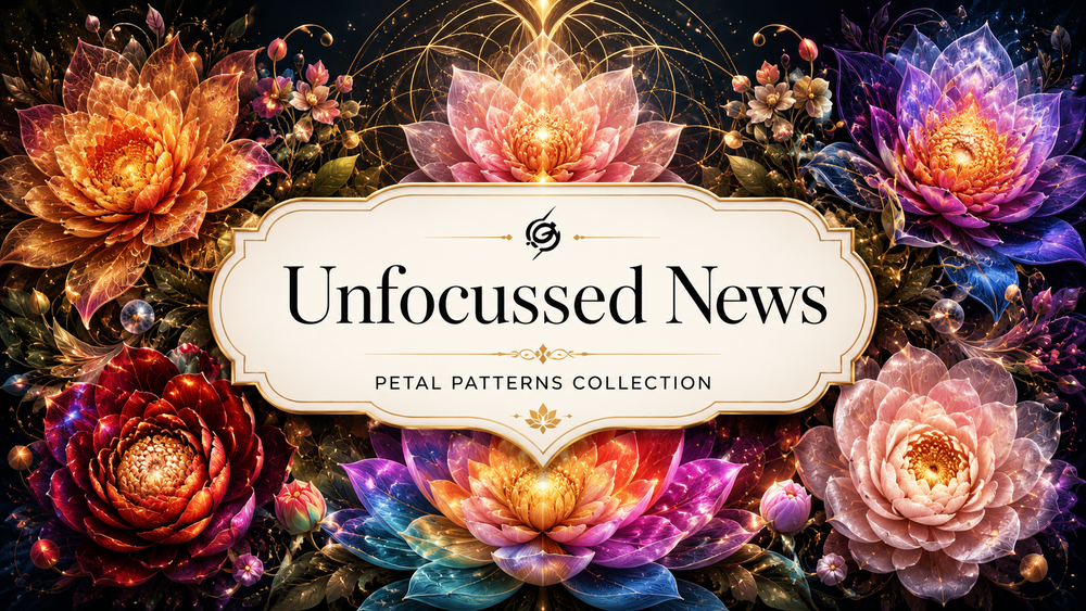 Floral fantasy with cosmic elegance
