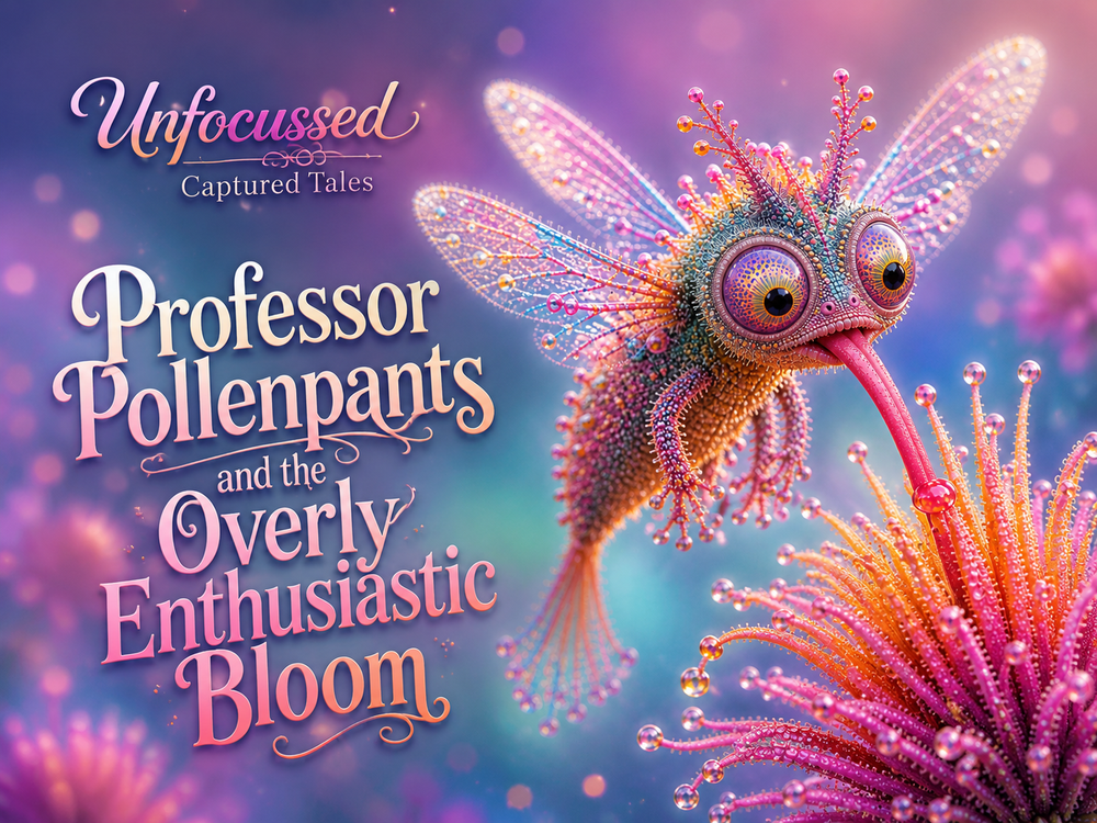 Professor Pollenpants and the Overly Enthusiastic Bloom