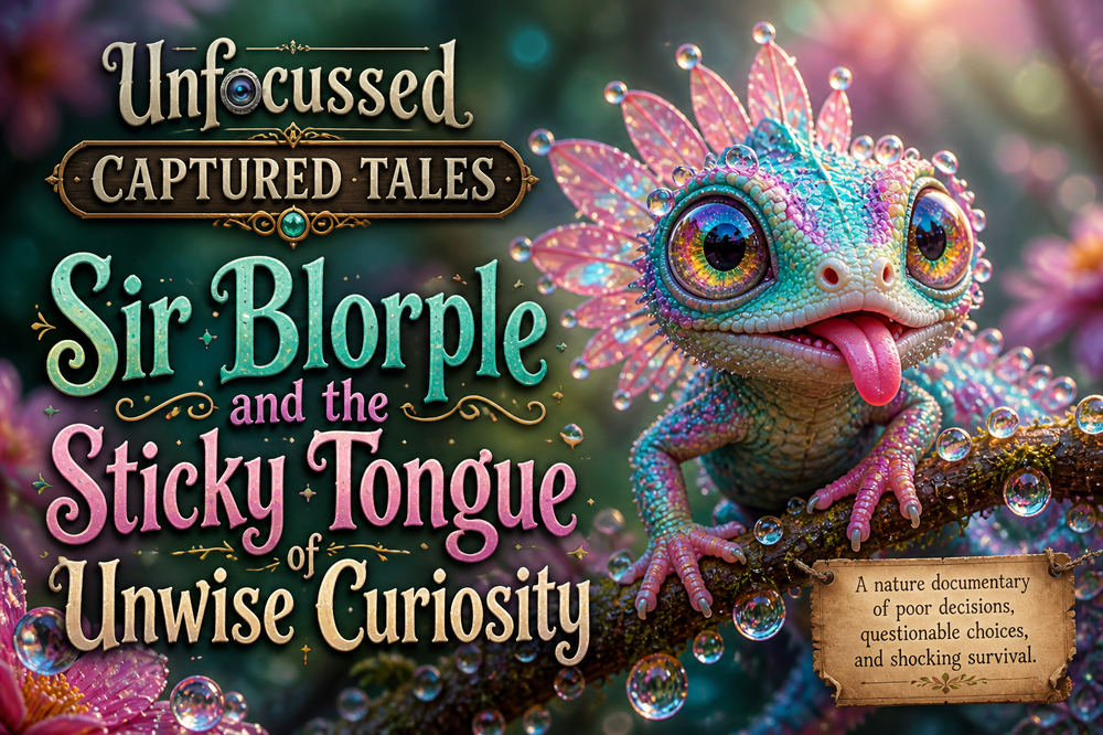 Sir Blorple and the Sticky Tongue of Unwise Curiosity