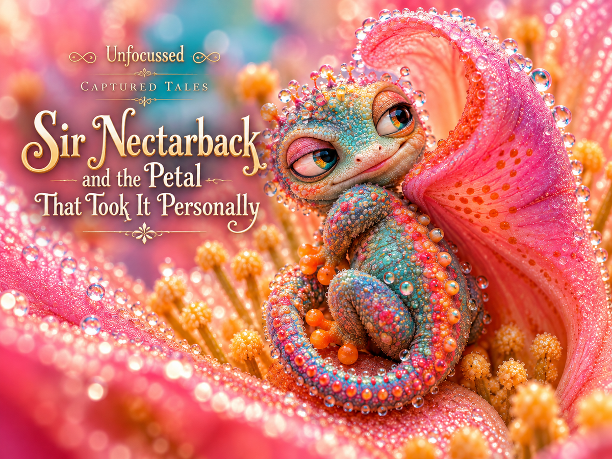 Read Sir Nectarback and the Petal That Took It Personally - Captured Tale