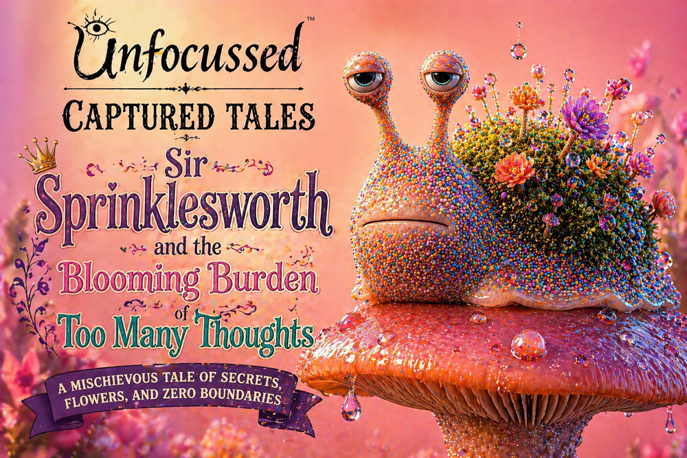 Sir Sprinklesworth and the Blooming Burden of Too Many Thoughts