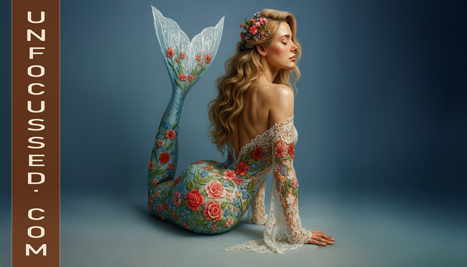 Siren of Silk and Bloom