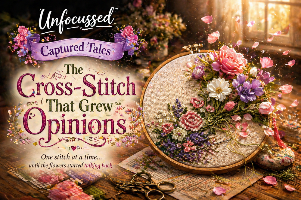 The Cross-Stitch That Grew Opinions