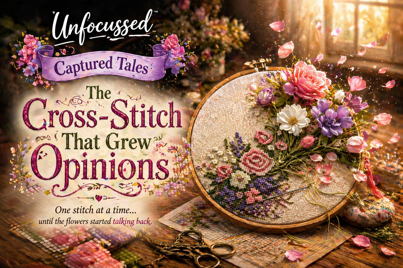 The Cross-Stitch That Grew Opinions