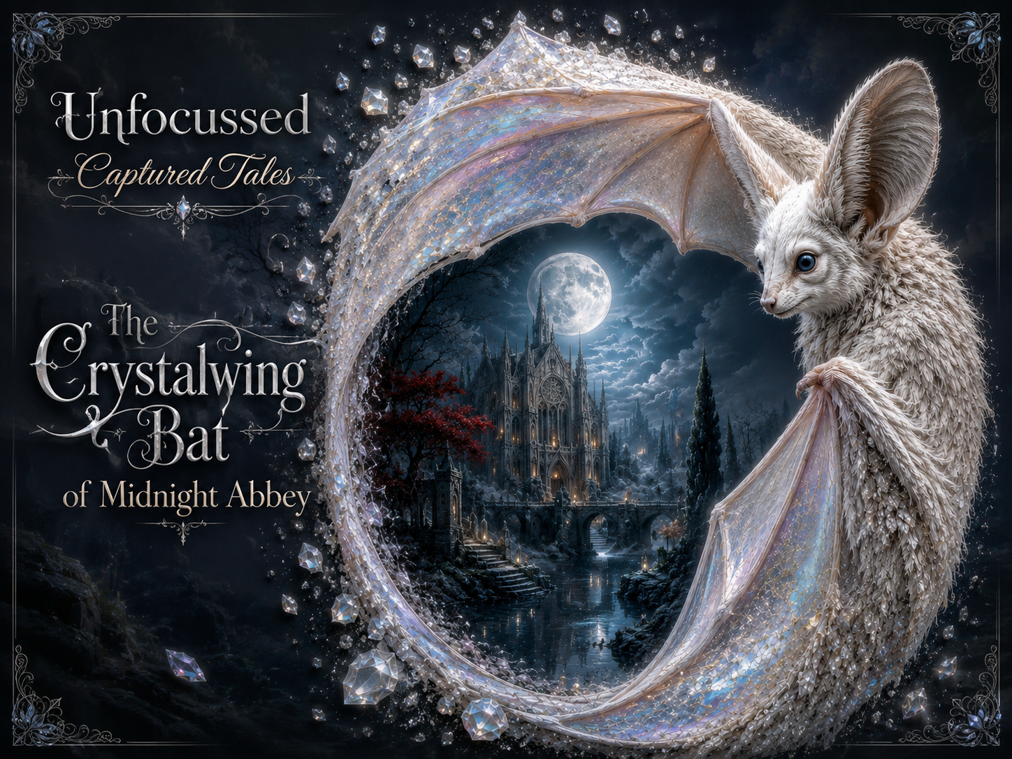 The Crystalwing Bat of Midnight Abbey Captured Tale