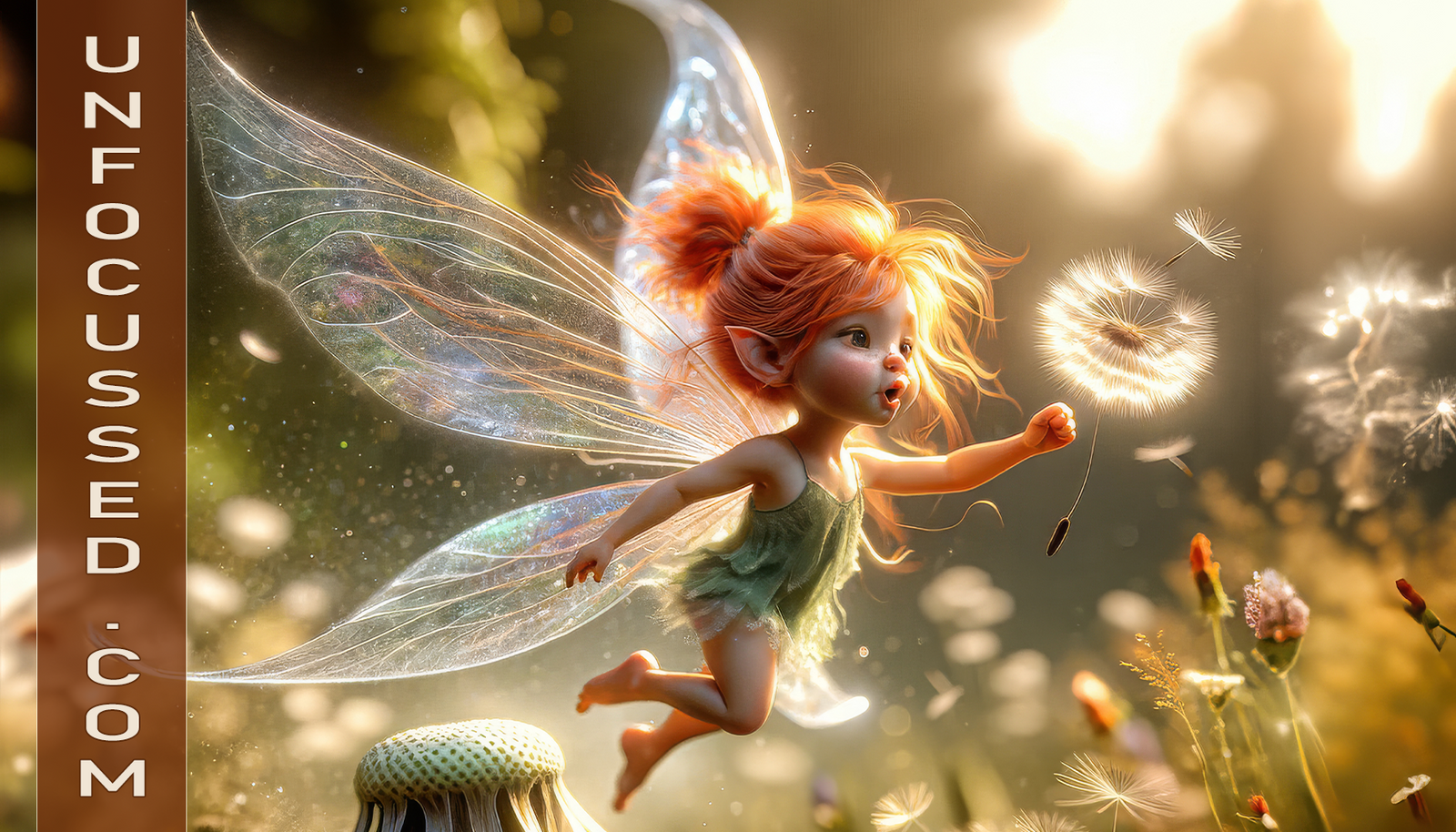 The Delicate Dance of the Dandelion Fae