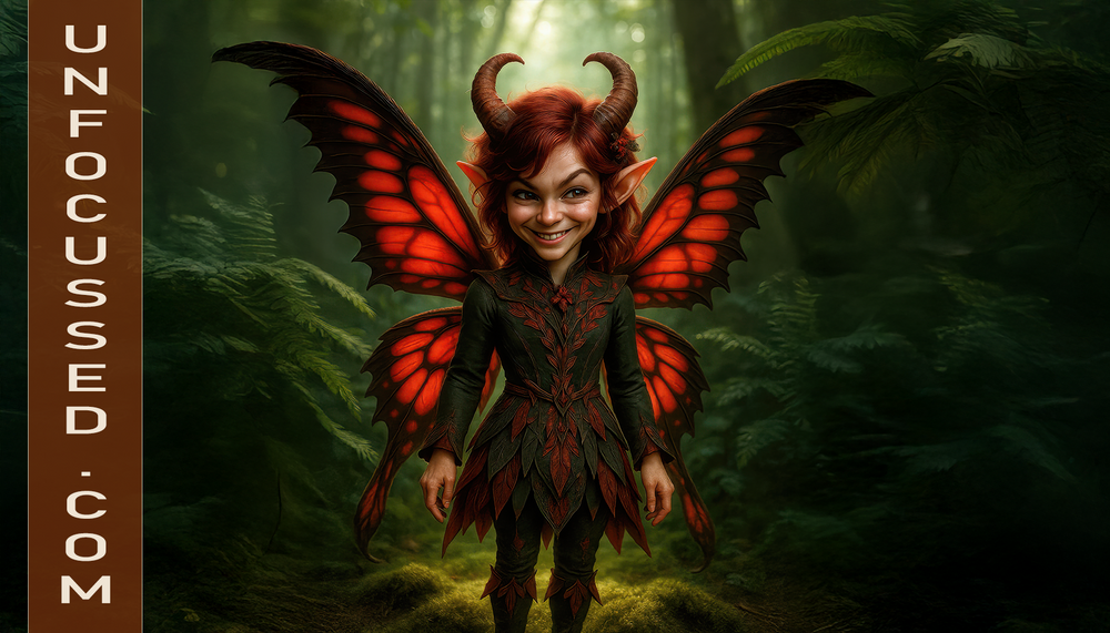 The Devilish Sprite of Emberglow Forest