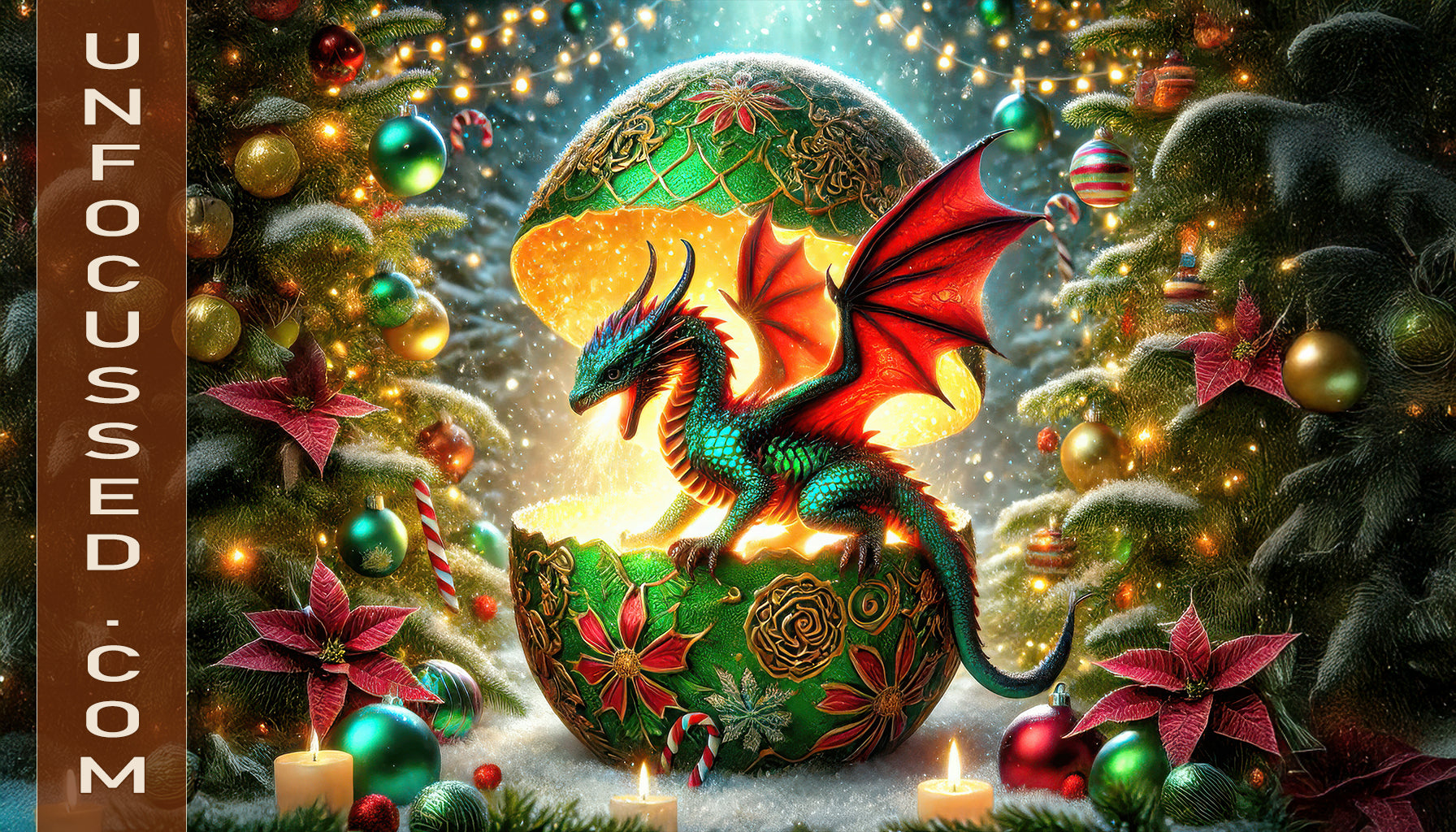 The Dragon of the Christmas Grove – Unfocussed Photography & Art