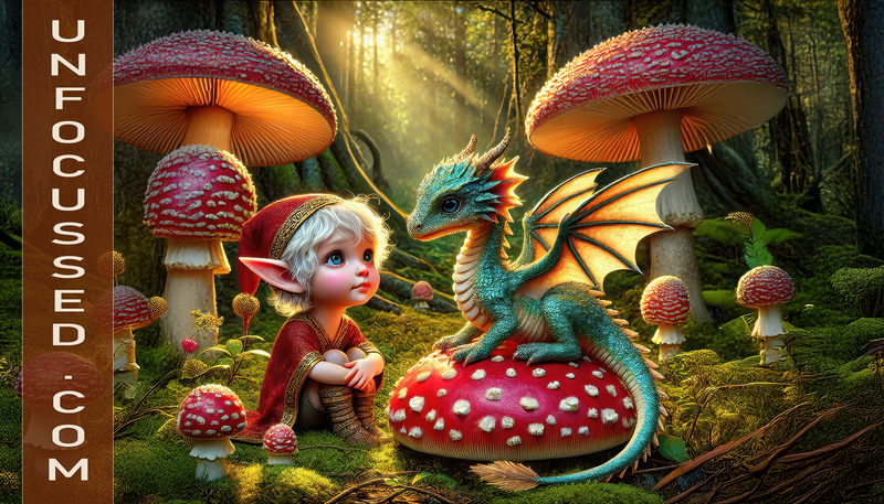 The Elf and the Dragon's Meeting