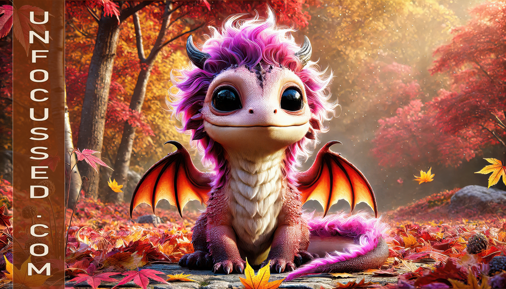 The Flame-Furred Dragonling