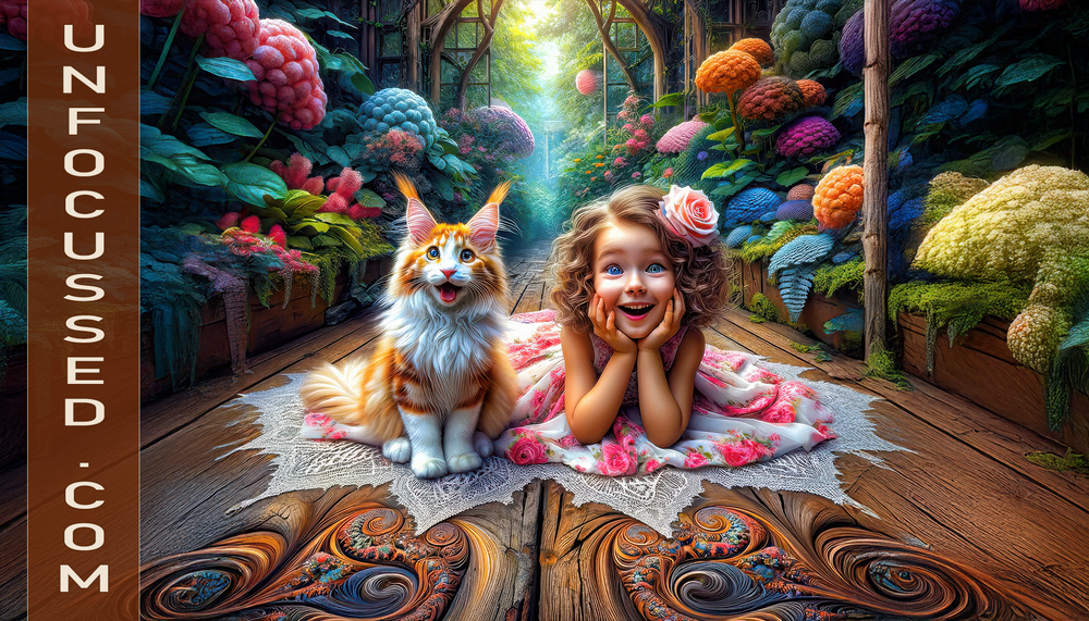 The Girl, the Cat, and the Garden that Didn’t Exist Yesterday