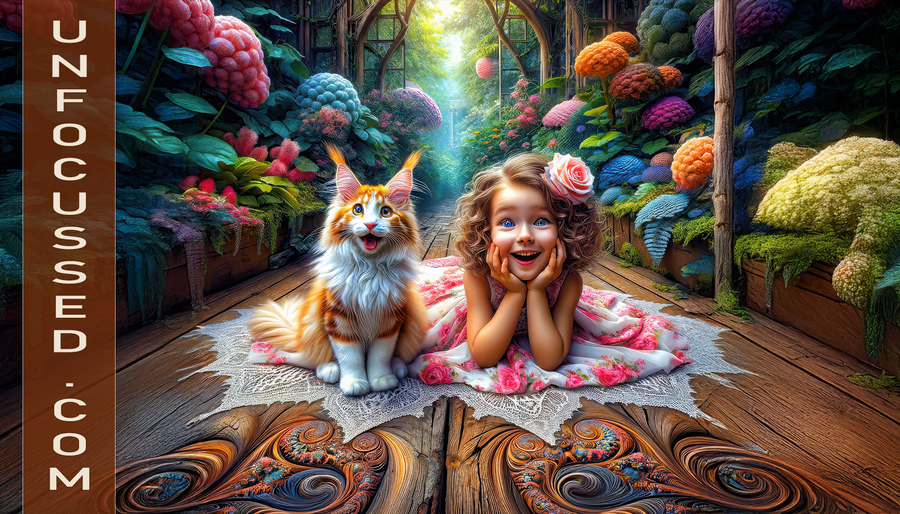 The Girl, the Cat, and the Garden that Didn’t Exist Yesterday