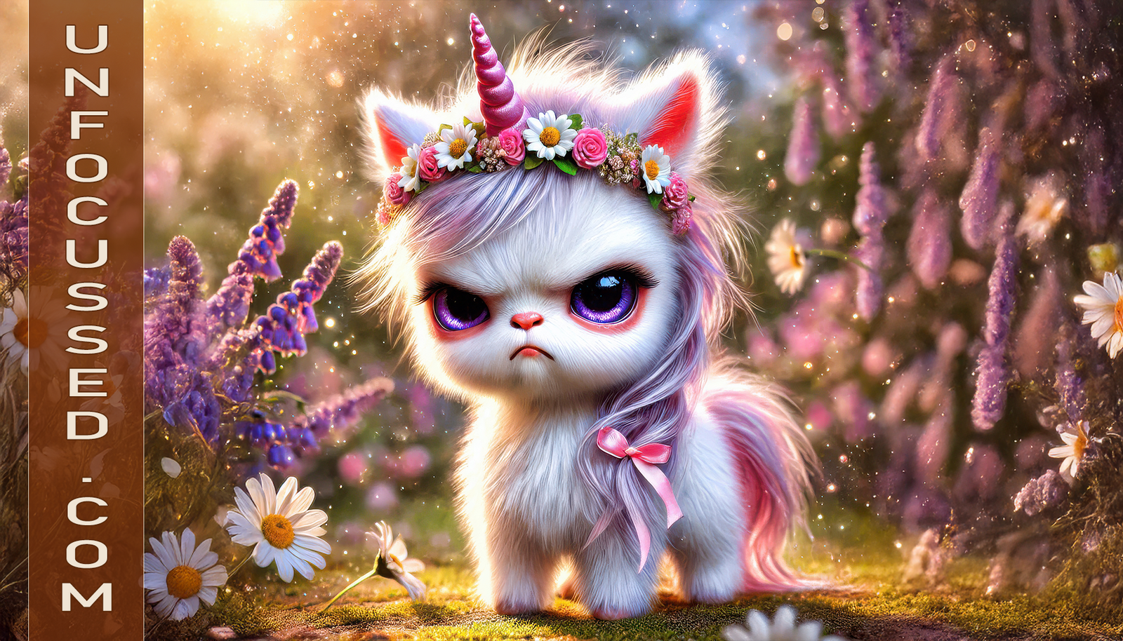 The Grumpiest Unicorn-Kitten