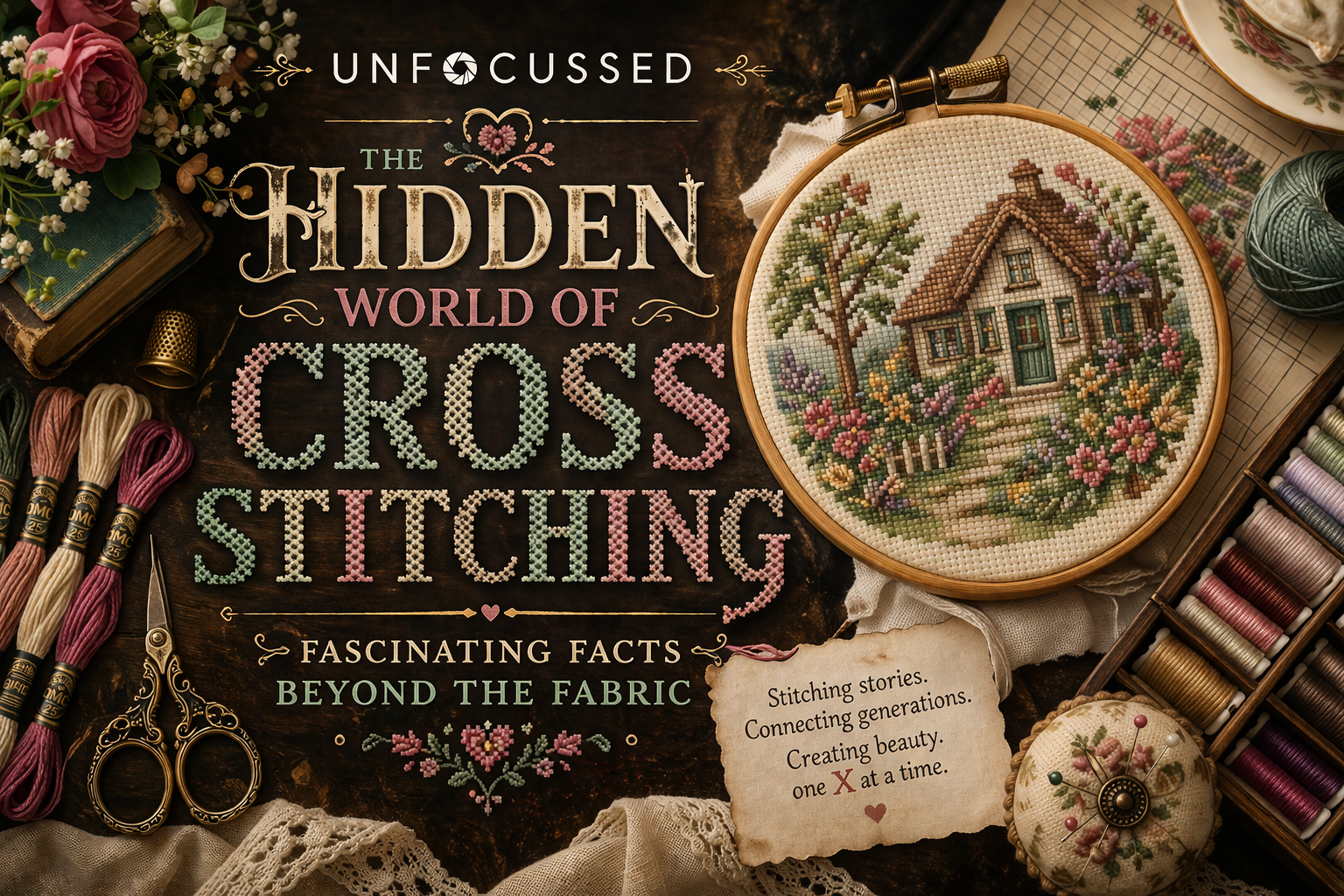 The Hidden World of Cross Stitching: Fascinating Facts Beyond the Fabric