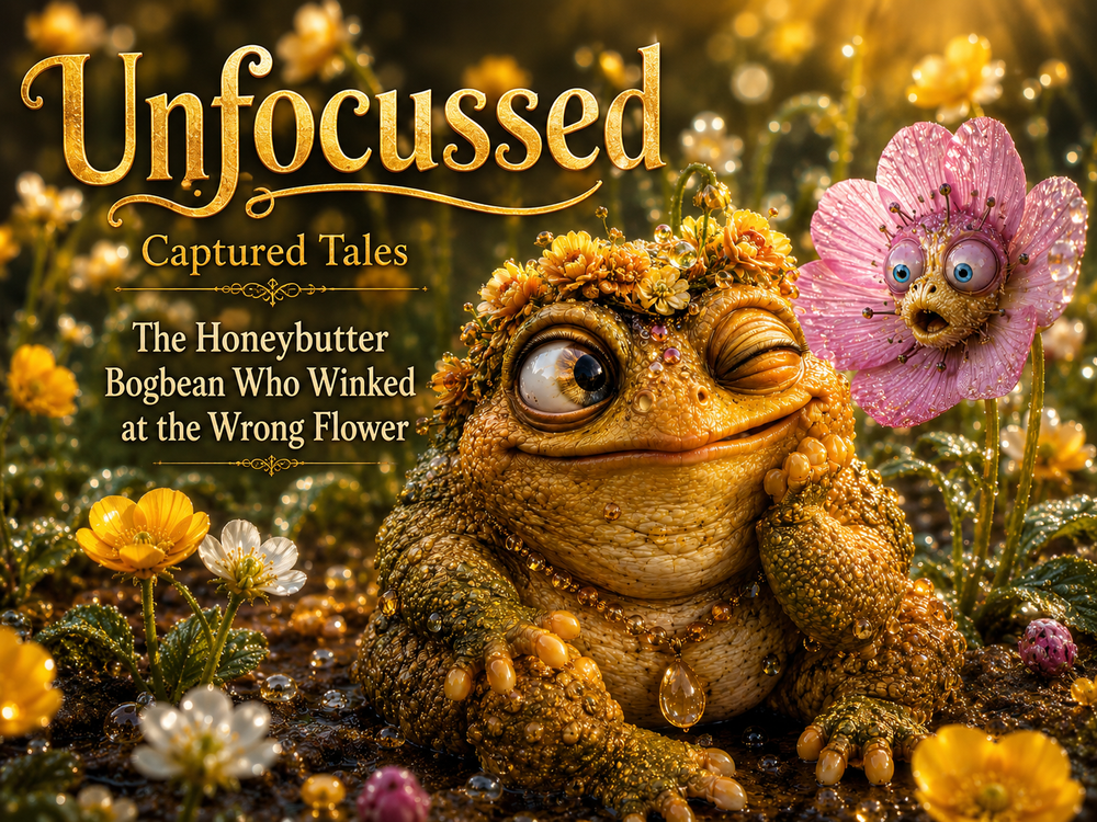 The Honeybutter Bogbean Who Winked at the Wrong Flower Captured Tale