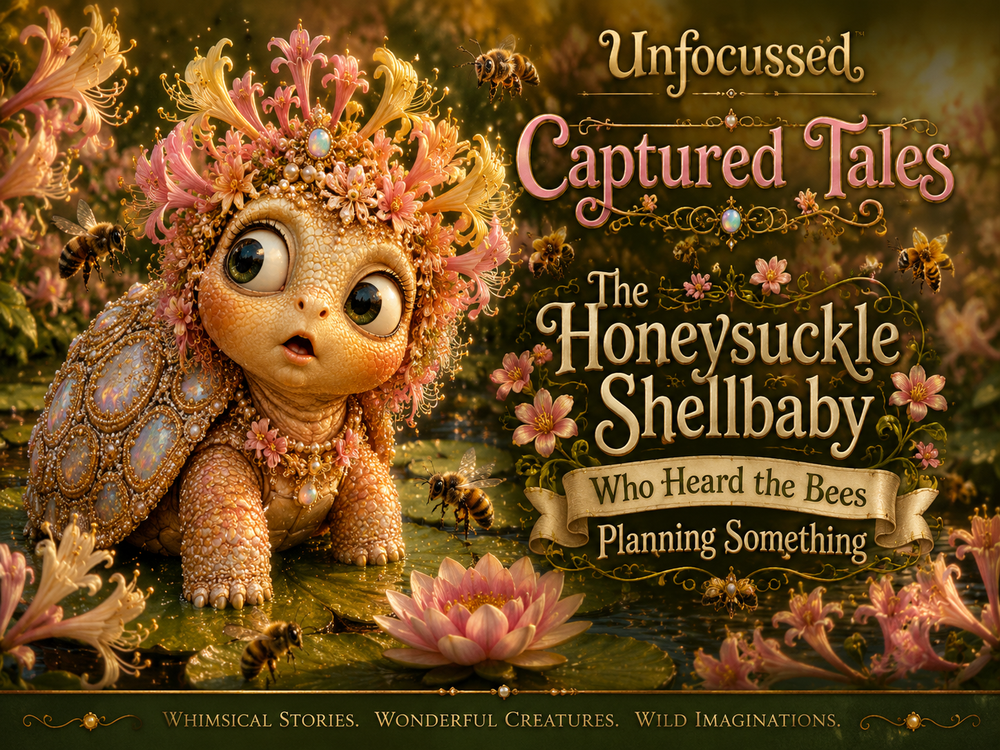 The Honeysuckle Shellbaby Who Heard the Bees Planning Something Captured Tale