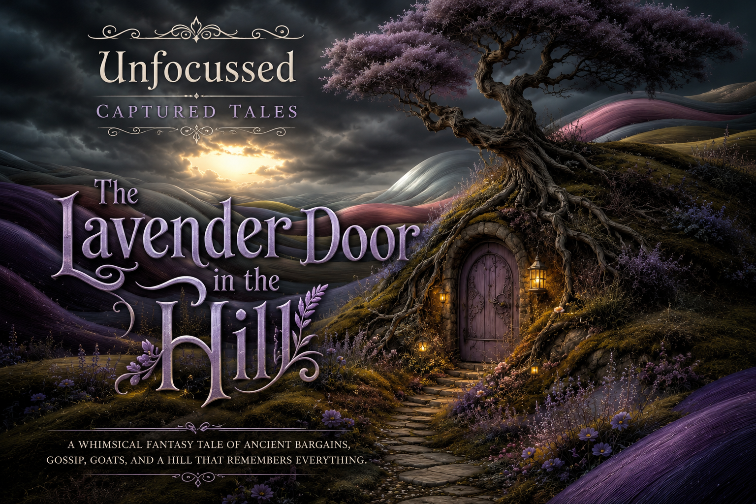 The Lavender Door in the Hill Captured Tale