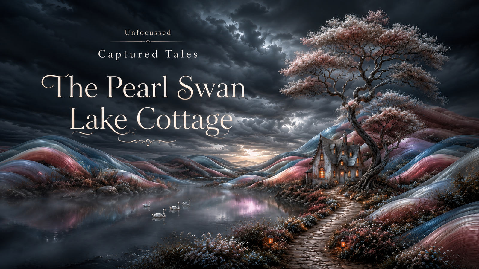 The Pearl Swan Lake Cottage Captured Tale