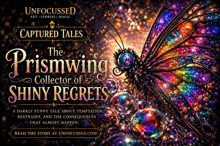 The Prismwing Collector of Shiny Regrets