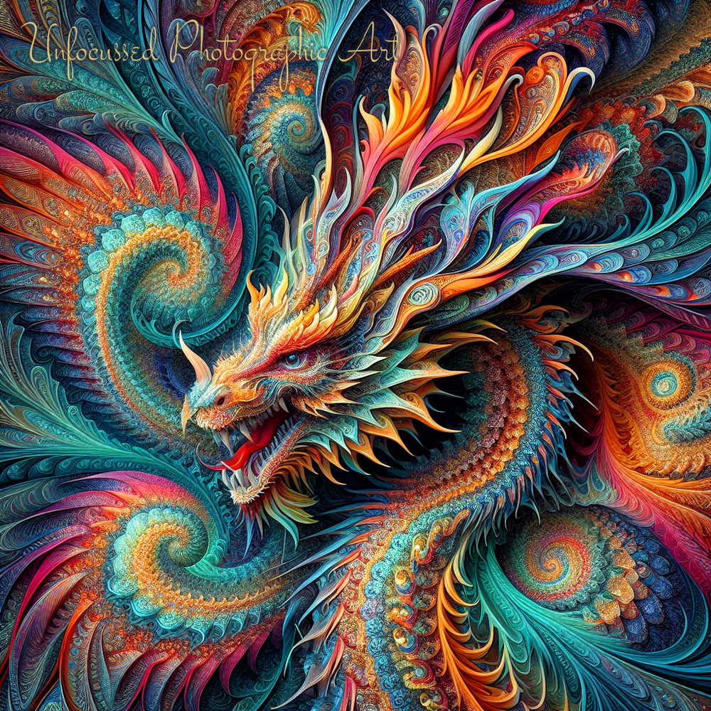 Shimmering Scales: The Legacy of the Rainbow Drake