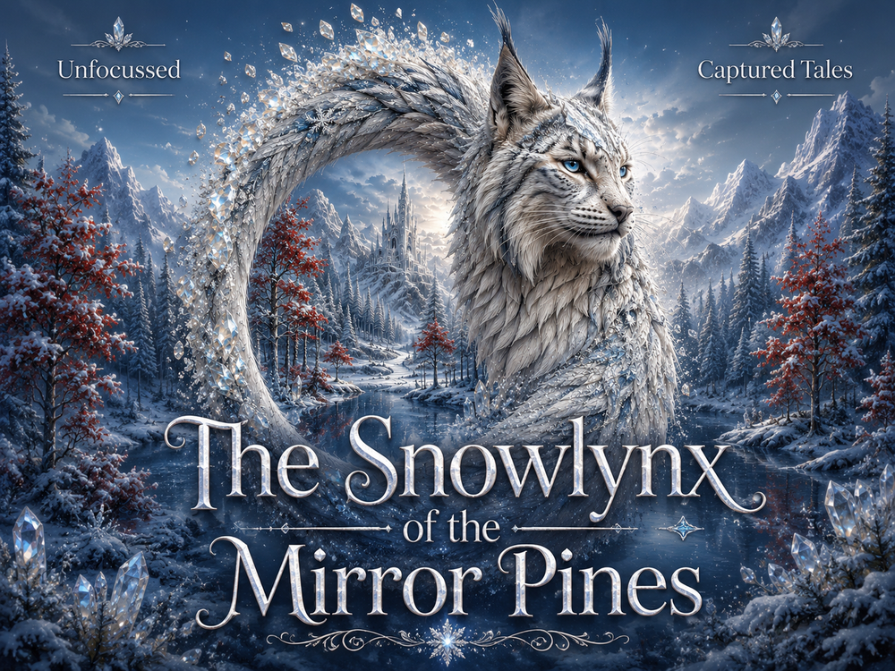 The Snowlynx of the Mirror Pines Captured Tale