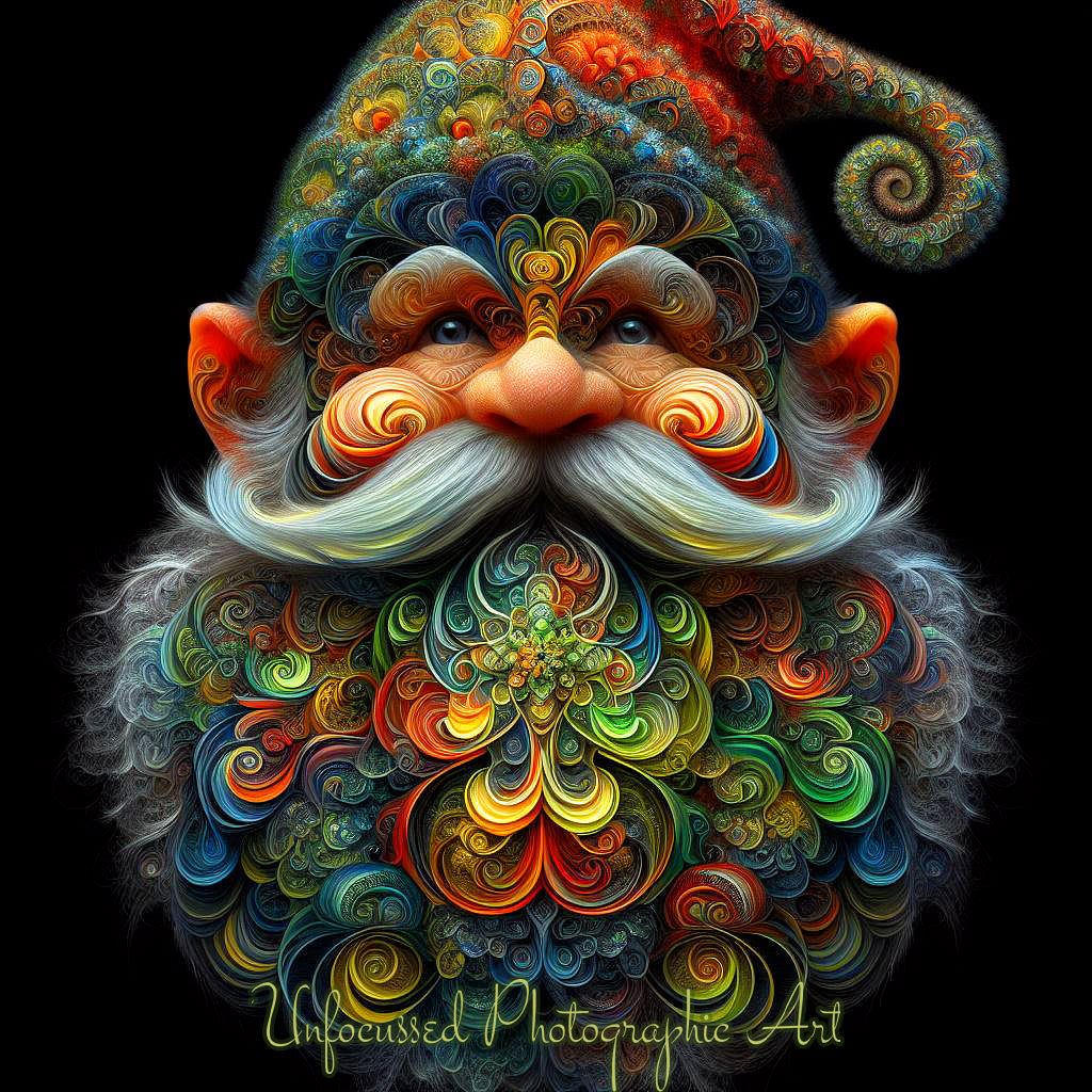 The Spirited Curlicues of Gnarly the Gnome – Unfocussed Photography & Art
