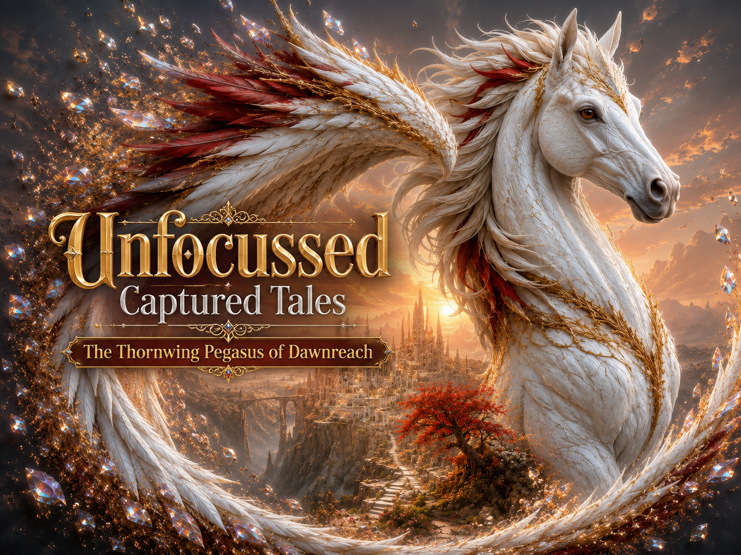 The Thornwing Pegasus of Dawnreach Captured Tales