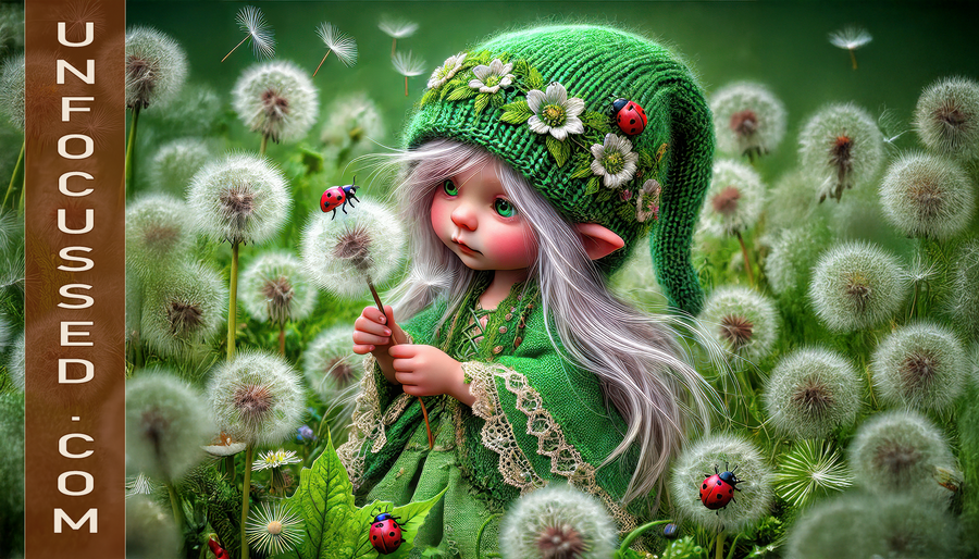 Tiny Whispers in a Dandelion Field