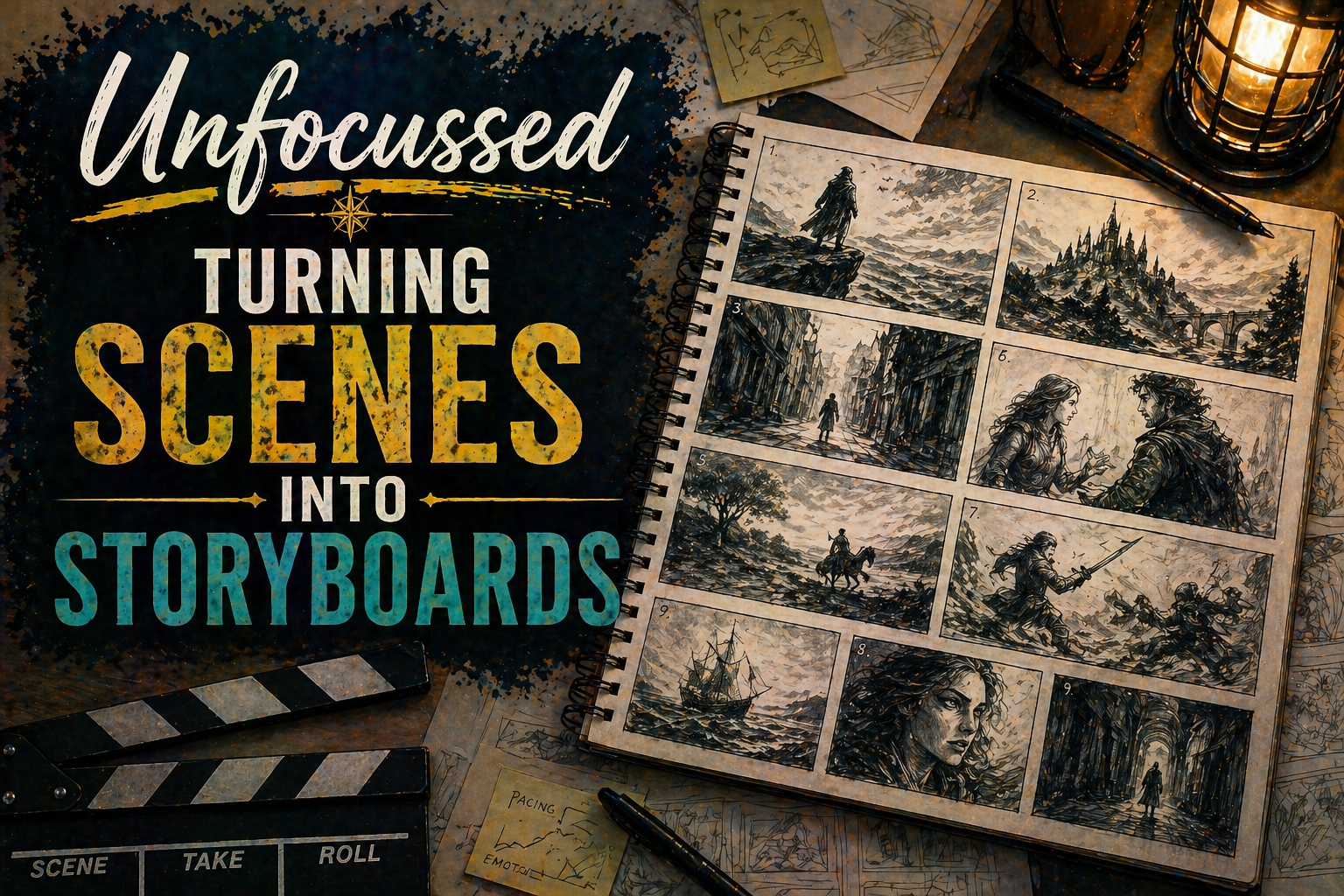 Turning Scenes Into Storyboards