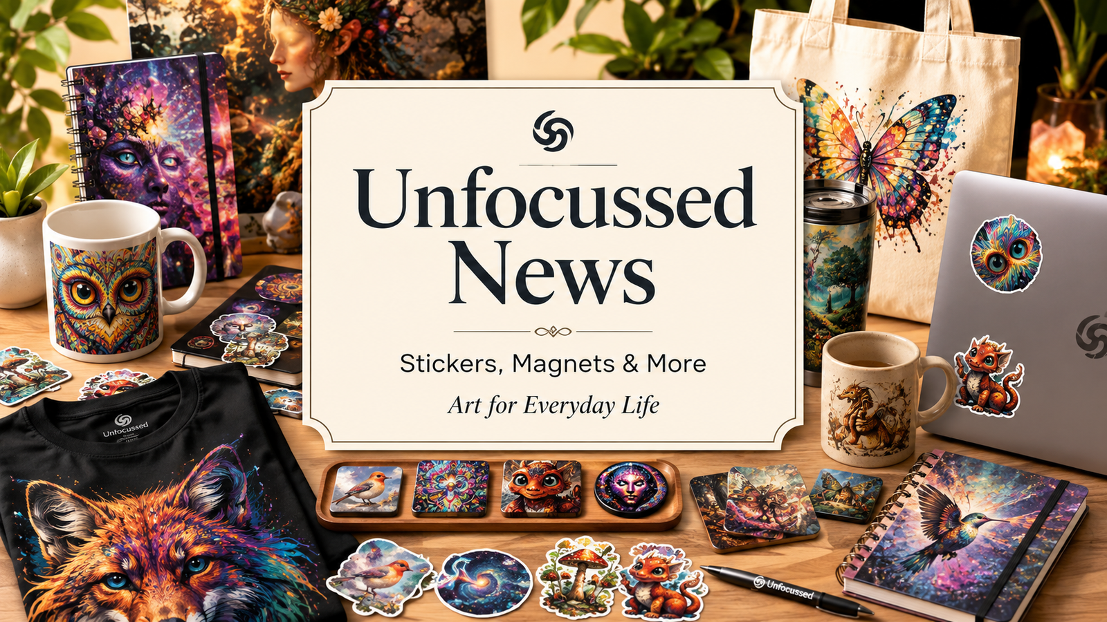 Exploring The Unfocussed Unfocussed Stickers Collection