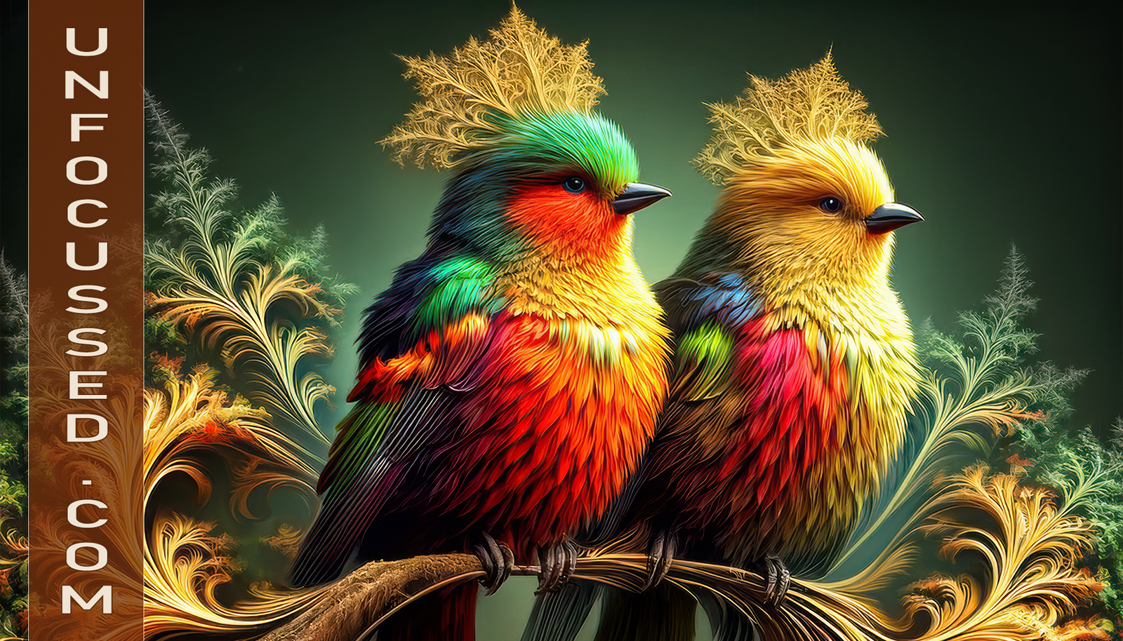 Vibrance on a Velvet Bough