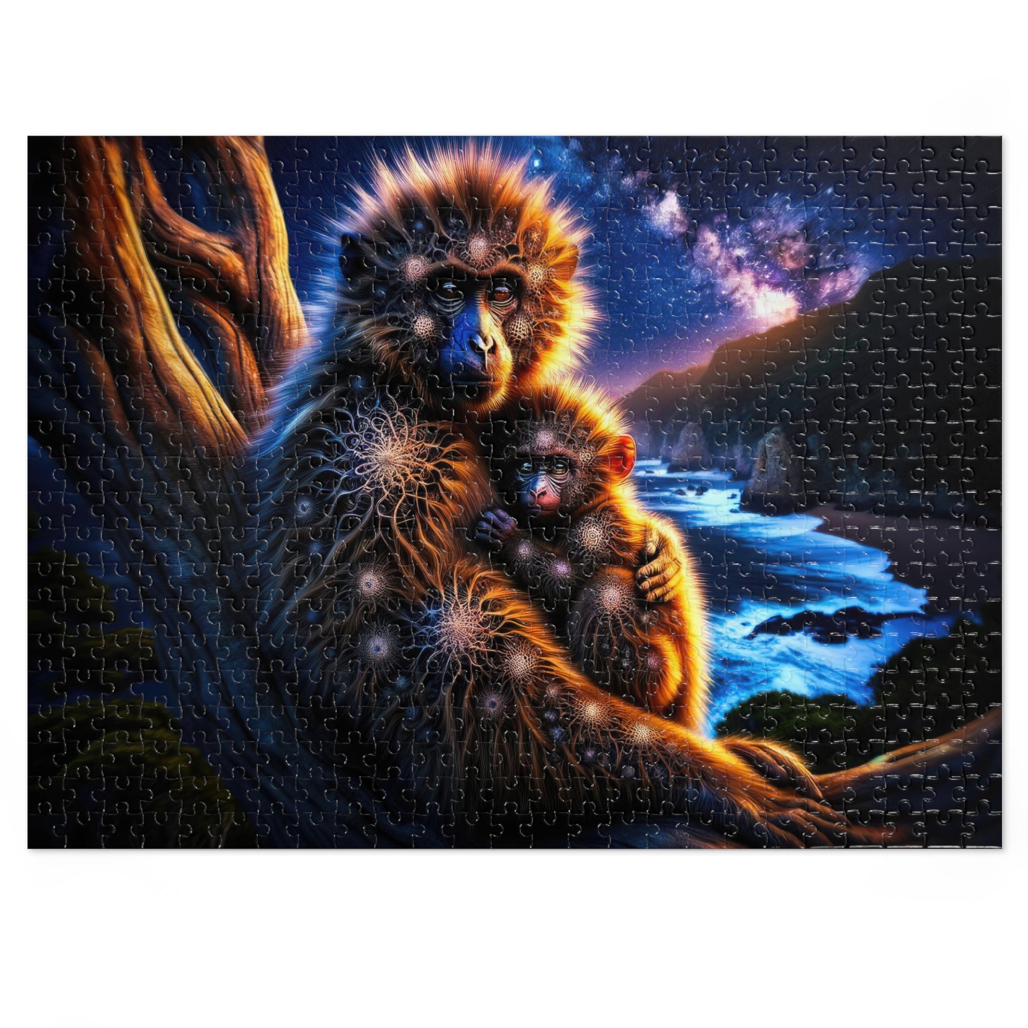 Embrace of the Starry Eyed Jigsaw Puzzle