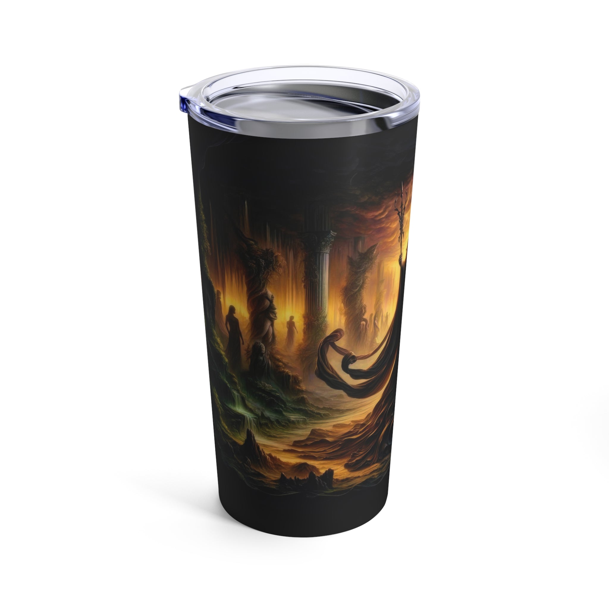 Twilight of the Gods Hades and Persephone Tumbler 20oz