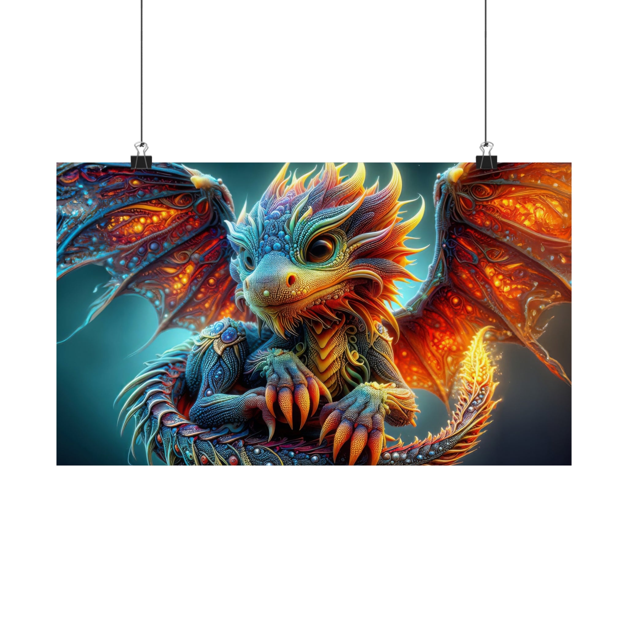 El wyvern dorado Póster