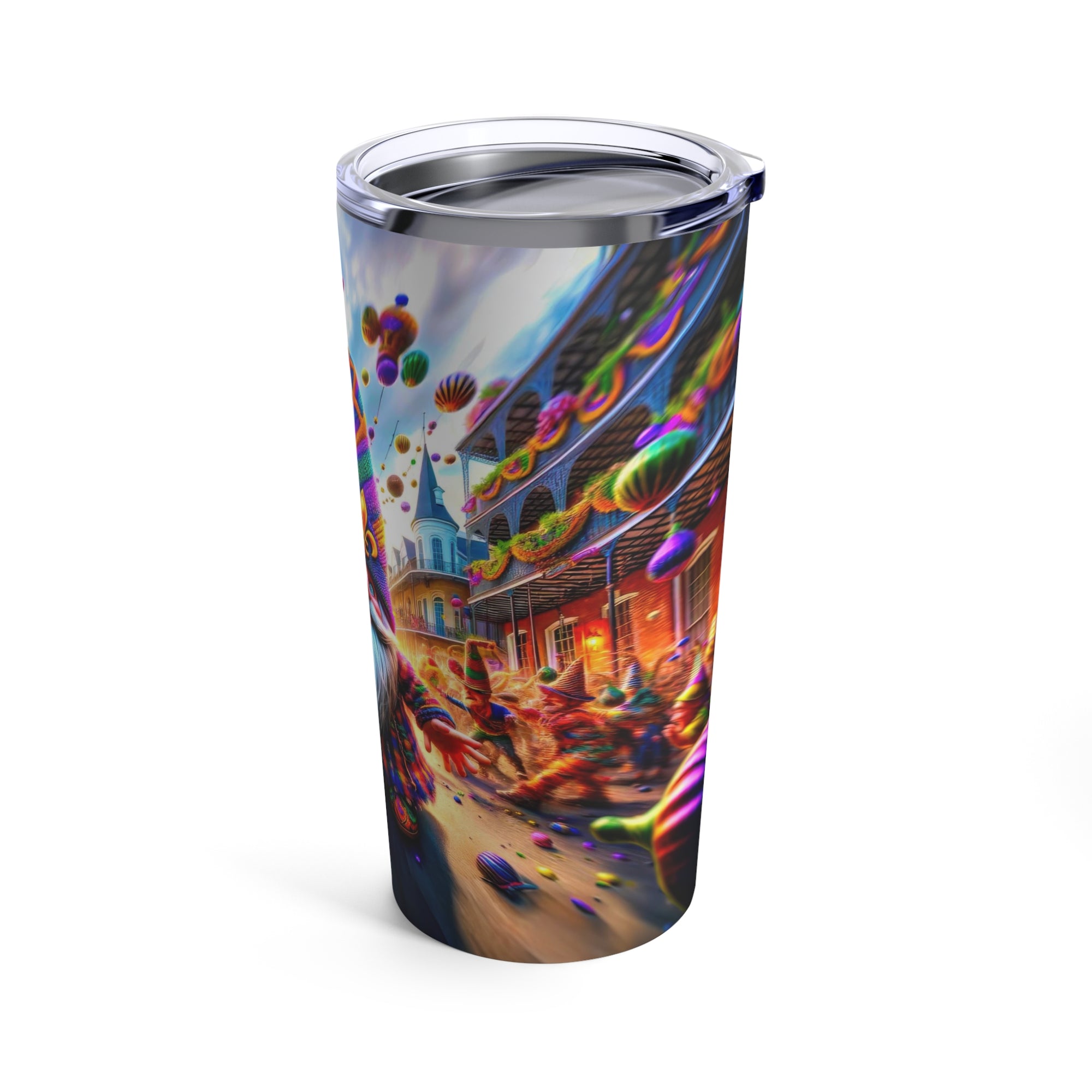 Mardi Gras Daydream en el Barrio Francés Vaso 20oz