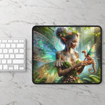 The Faerie and Her Dragonette Mouse Pad