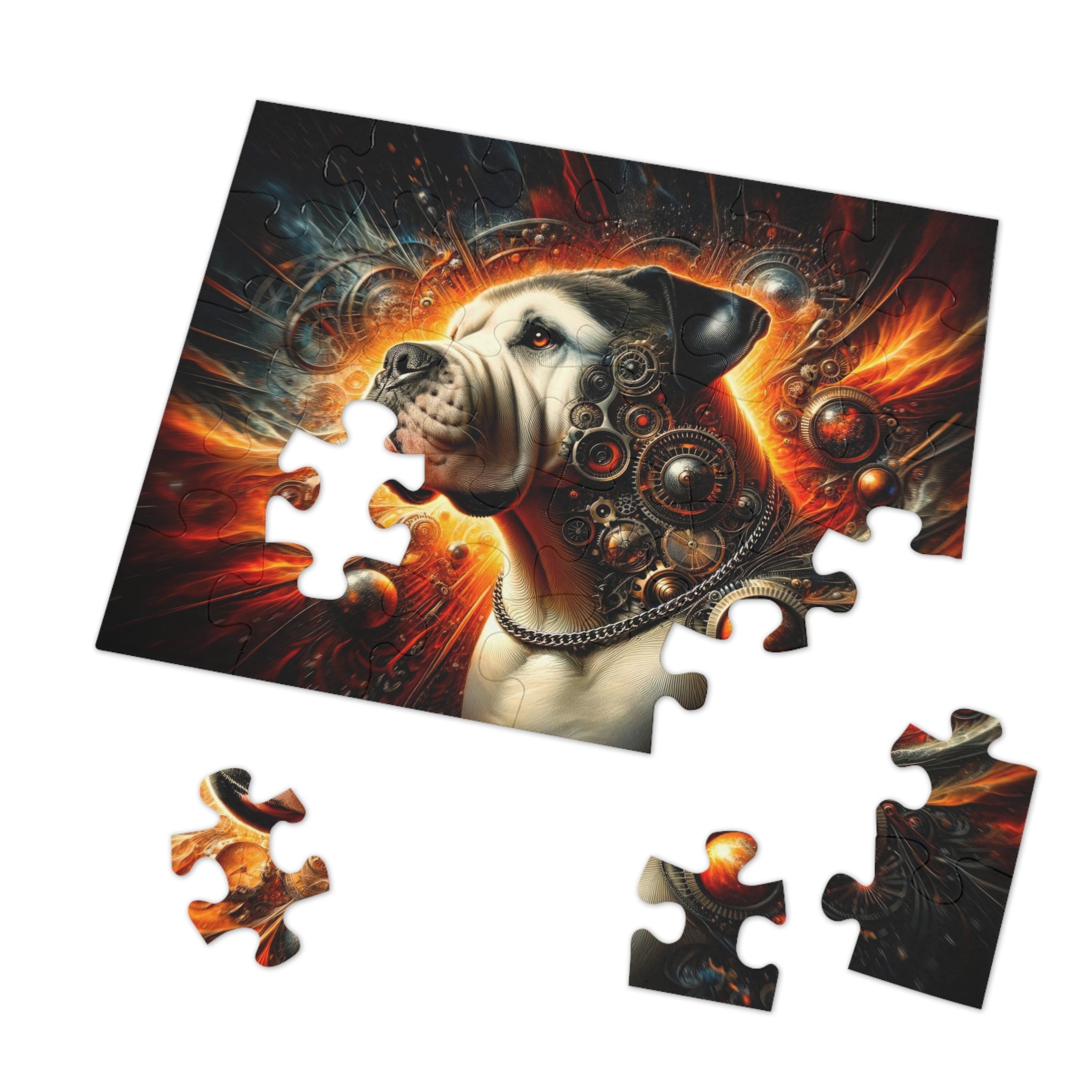 Rompecabezas del cachorro infernal