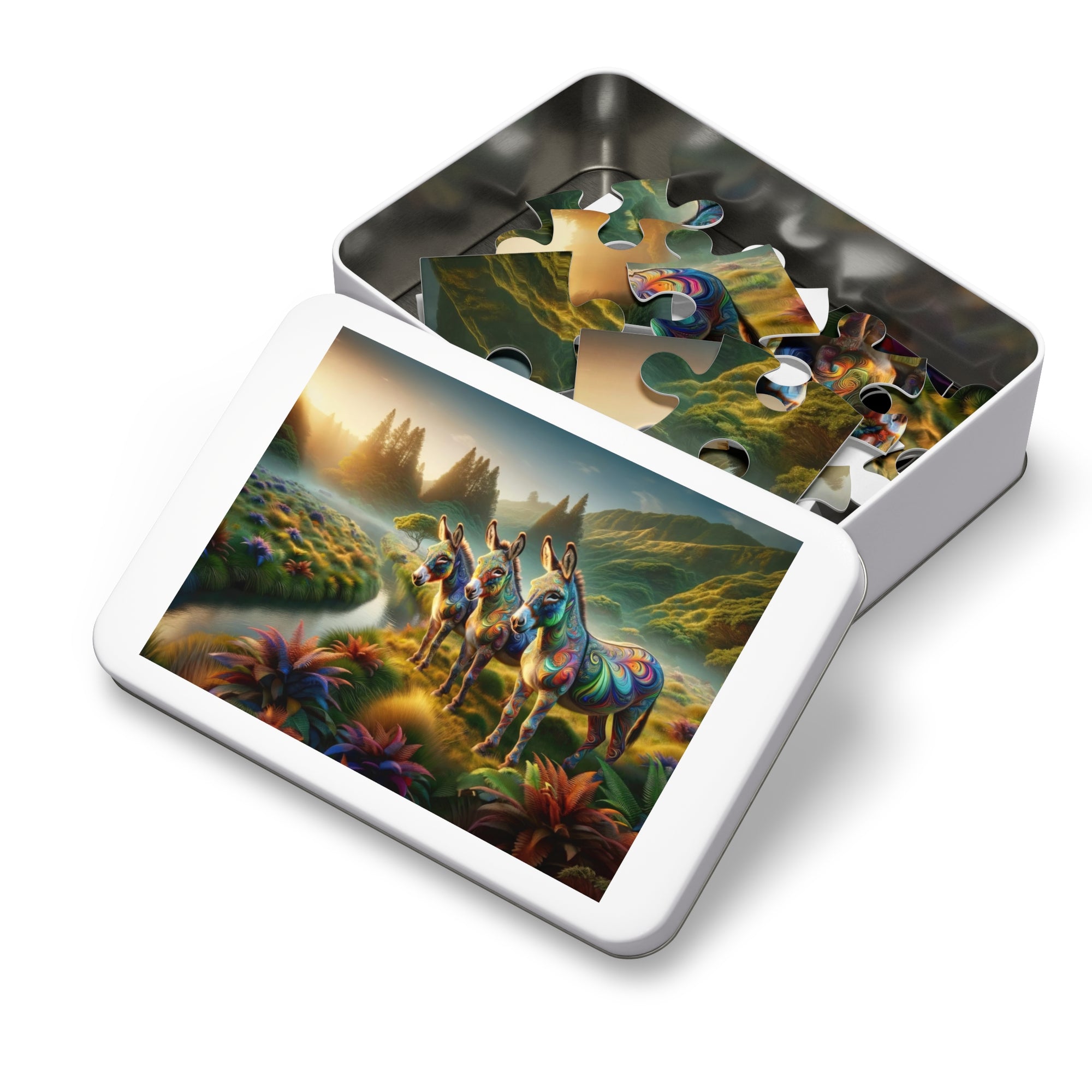 The Enchanted Donkeys Jigsaw Puzzle