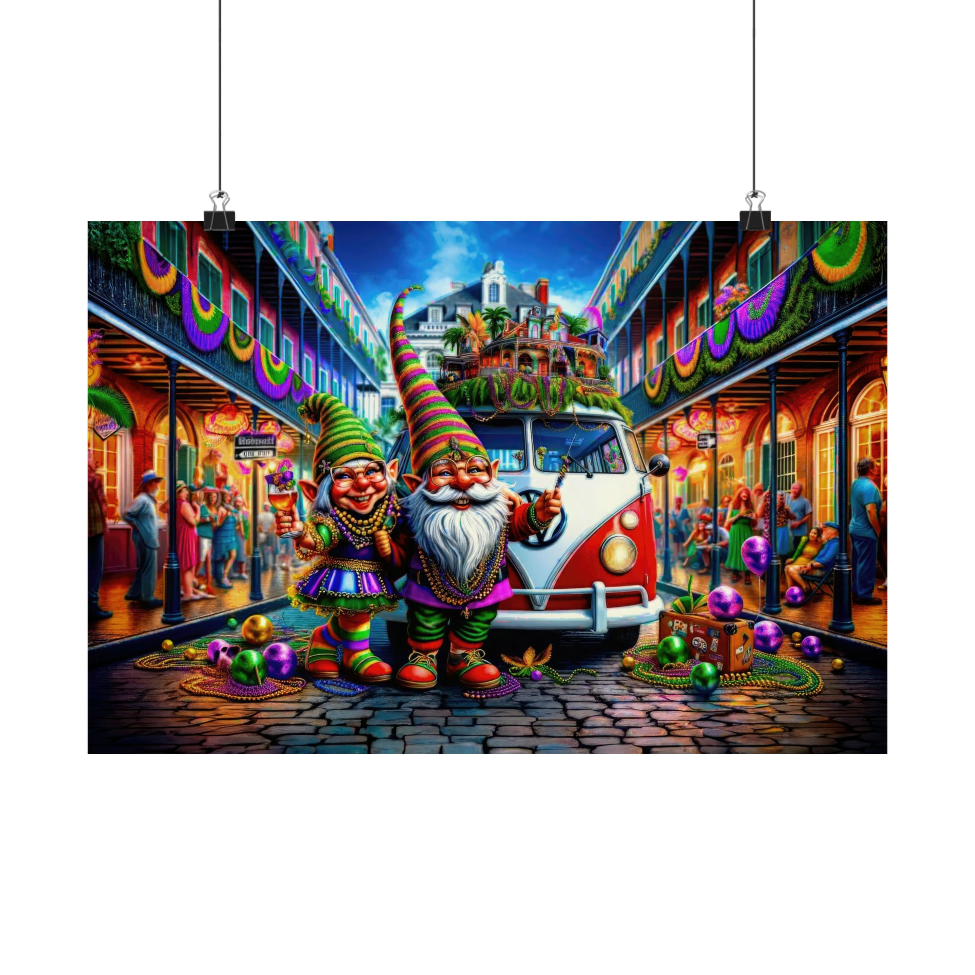 Les vacances du Mardi Gras de Lillianna et Hemsworth Poster