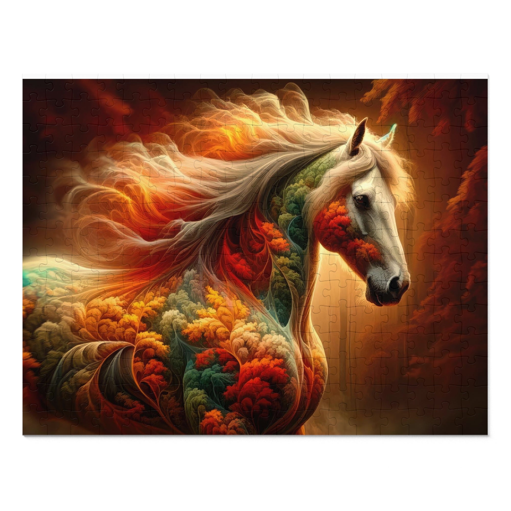 The Equine Illusion Puzzle